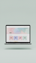 Mint whisper laptop template
