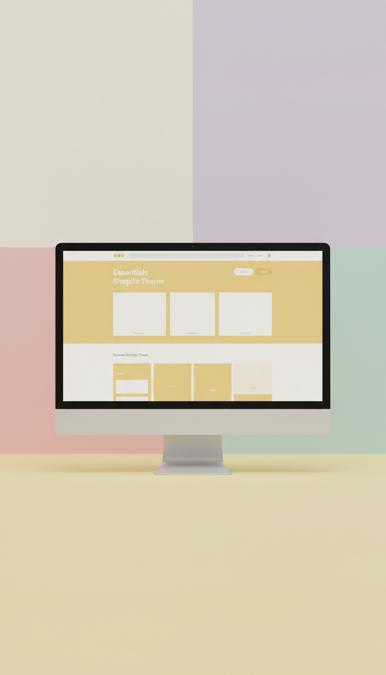 Butter yellow essentials desktop theme